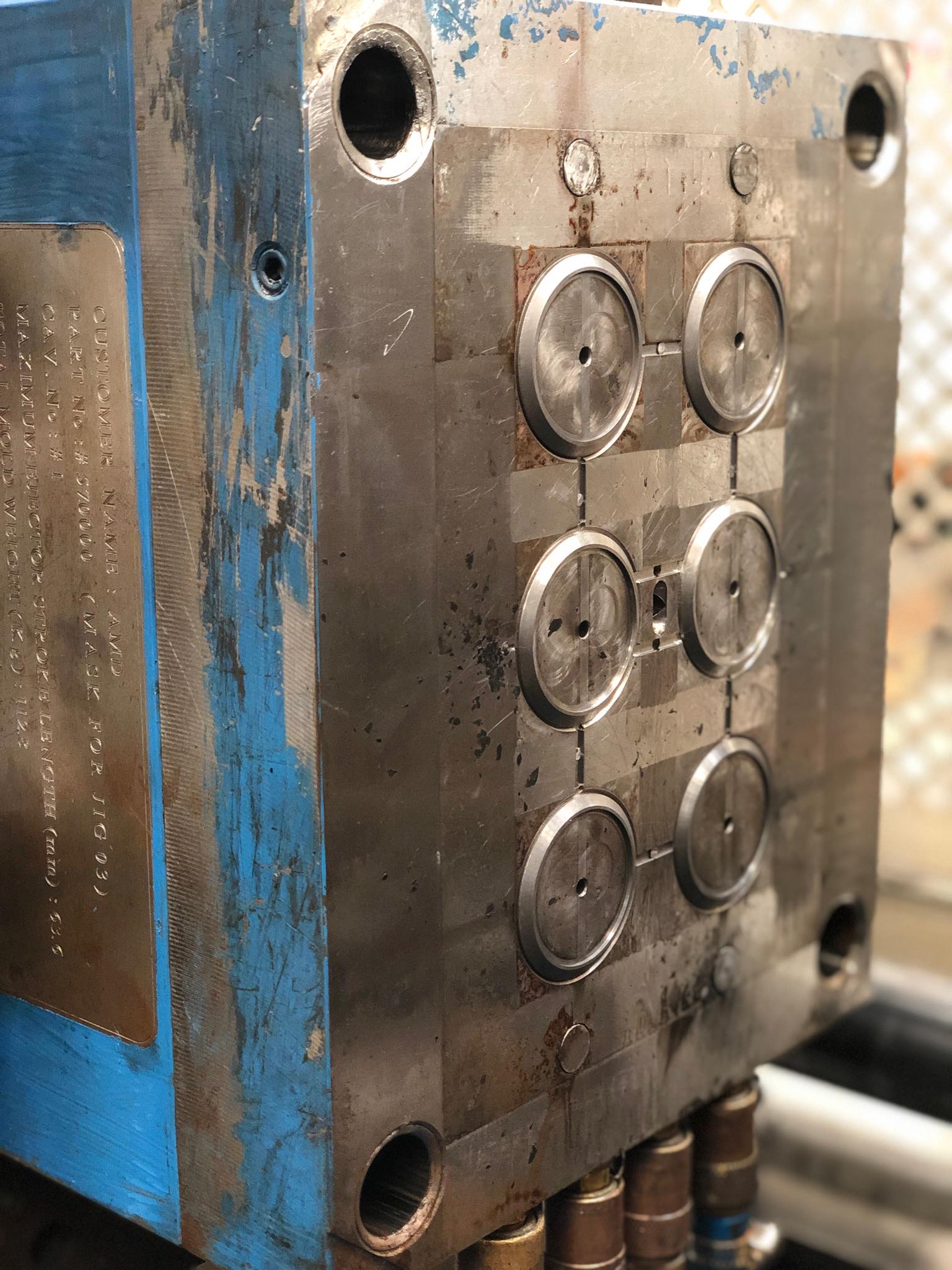 Molde de acero 4